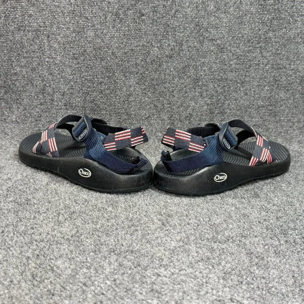 Chaco Z/1 Classic Sandals Men's‎ 11 Blue Red White Flag Athletic Outdoor Hiking